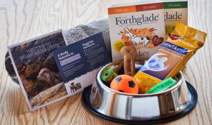 Doggie treats at Brightwater Lodge